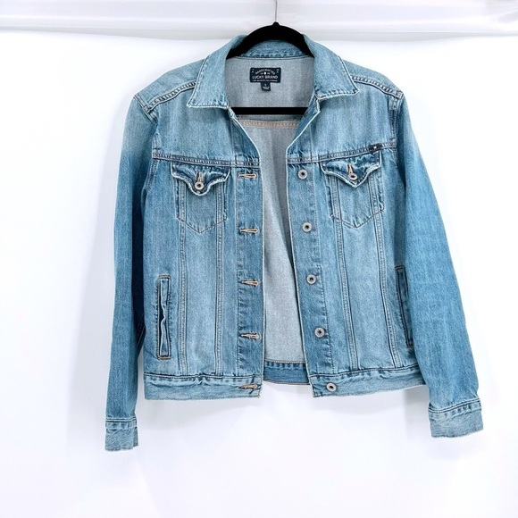 Lucky Brand
Tomboy Trucker Denim Jacket size S - Picture 4 of 13